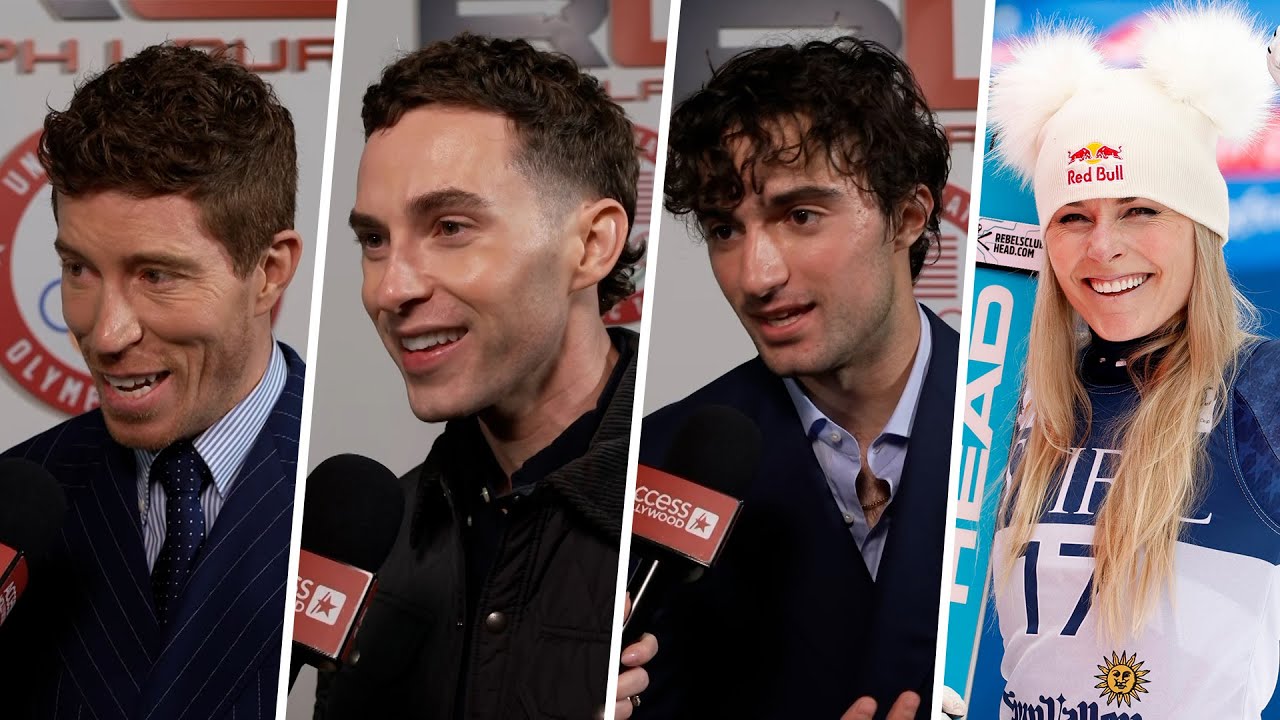 Lindsey Vonn Gets Olympics Love From Shaun White, Adam Rippon & Ezra Frech