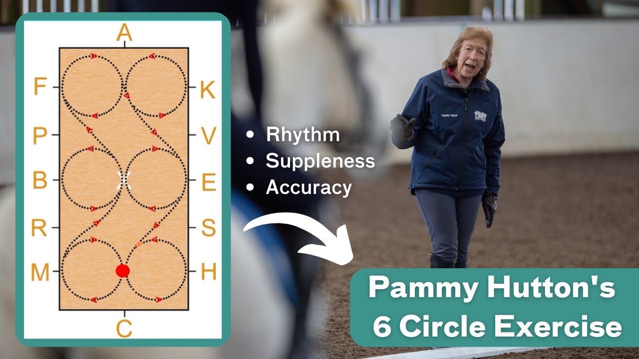 Pammy Hutton's Six Circle Exercise | Half Halt With The Huttons | Horse & Country