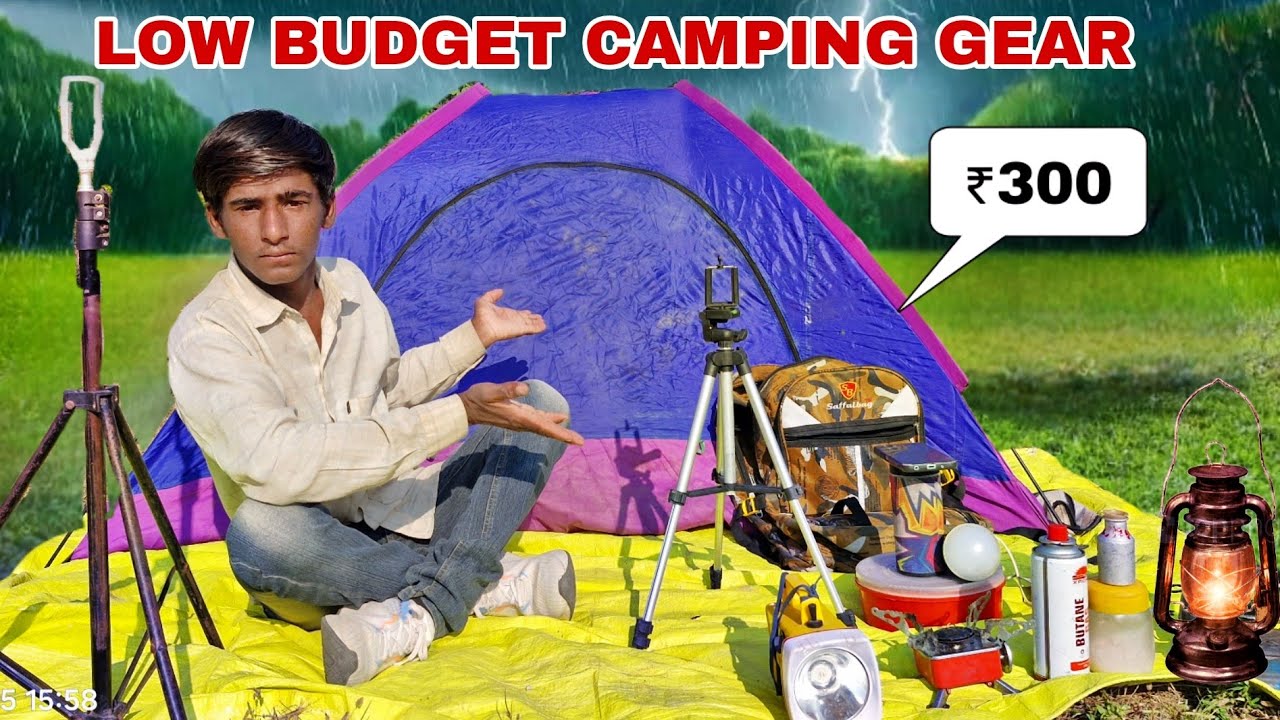 Low Budget Camping Gear | Camping gadged Low budget | village gavala 