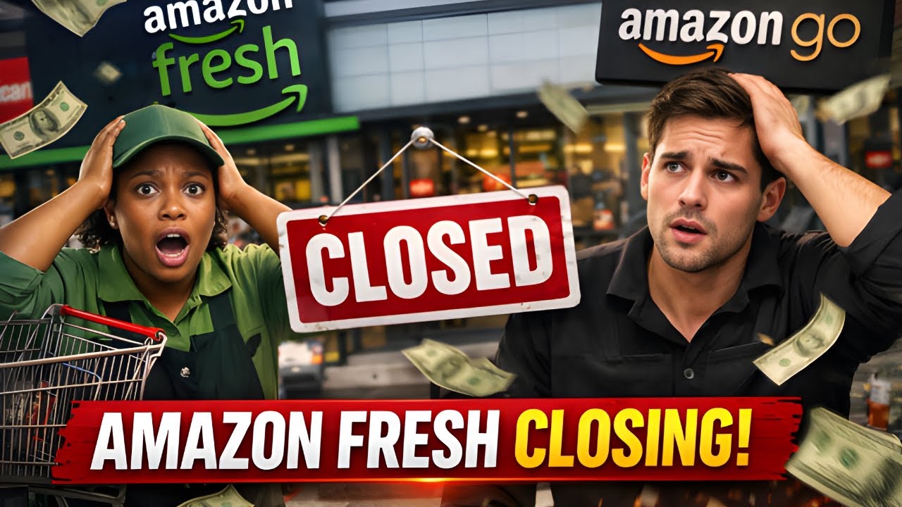 Amazon's Grocery STORES Are SHUTTING DOWN....Here’s Why
