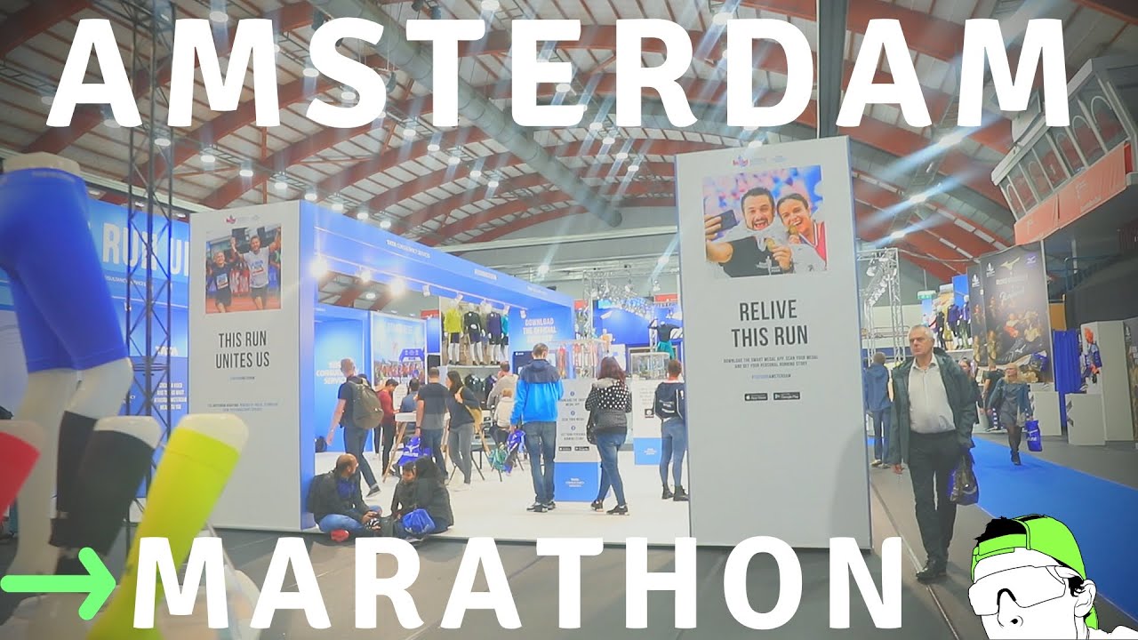 Amsterdam Marathon Expo, Bib Pick-up, Group Run!