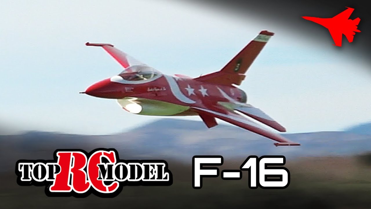 AWESOME RC F-16 Scale Turbine Jet! ✈️ BLACK KNIGHTS, TopRC Model 1/6th