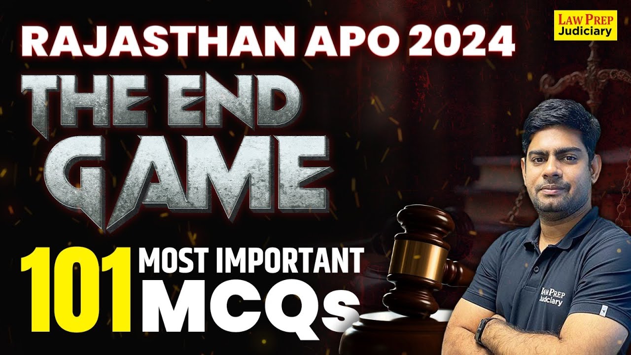 Rajasthan APO Exam 2024 : English | 101 Most Important MCQ's | English for Rajasthan APO | Surya Sir