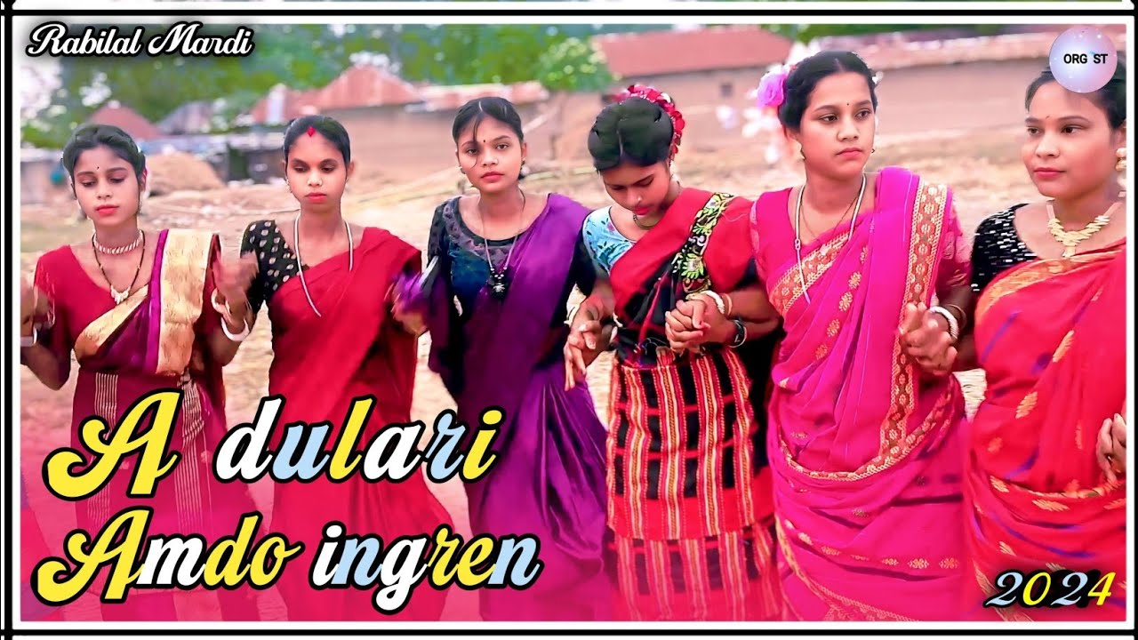 a dulari amdo// rabilal mardi//new santali orchestra song 2024