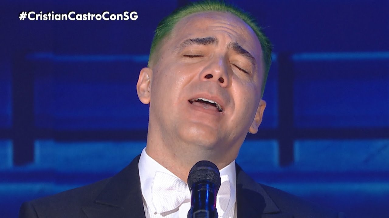 Cristian Castro canta en vivo "Decirte adiós" - Susana Giménez