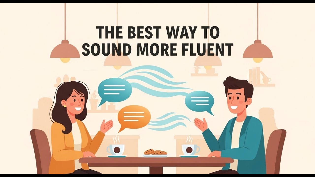 THE BEST WAY TO SOUND MORE FLUENT | ENGLISH PODCAST