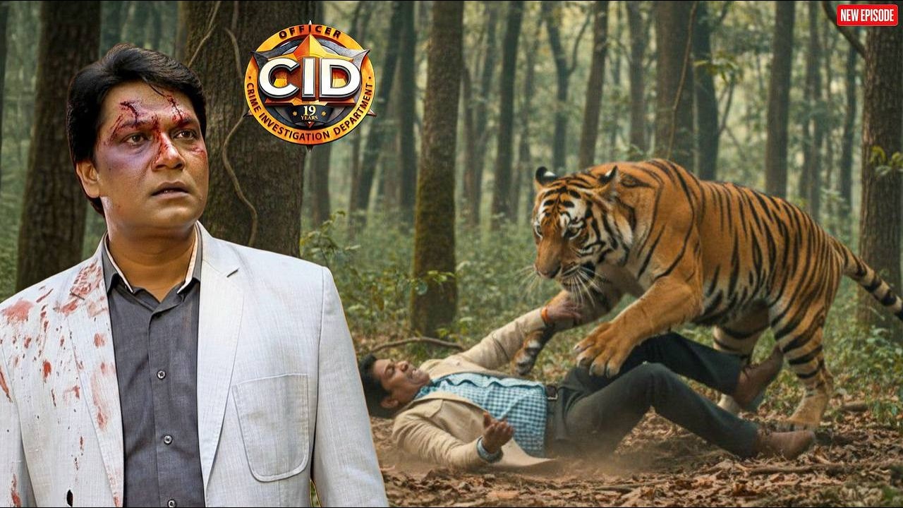 जंगल में हुआ Abhijeet के साथ बड़ा हादसा - कर दिया शेर ने हमला ! || CID || Latest  Episode ||