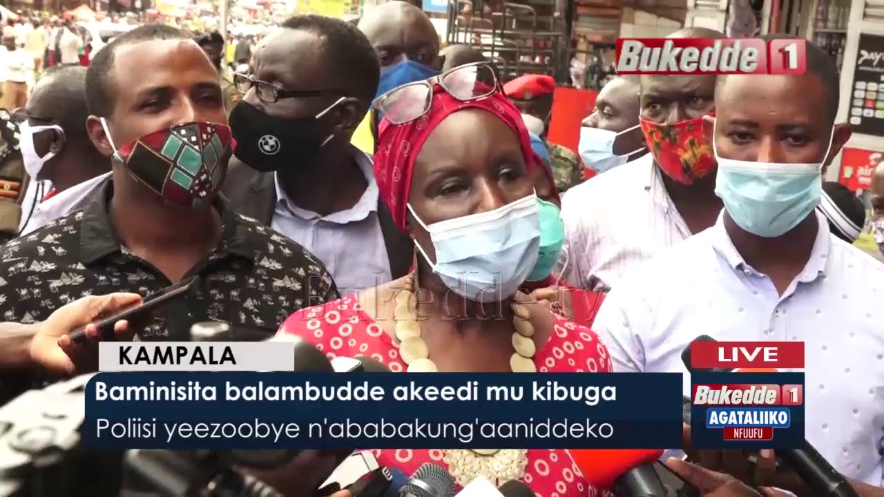 Agataliikonfuufu: Ba Minisita balambudde akeedi mu kibuga.