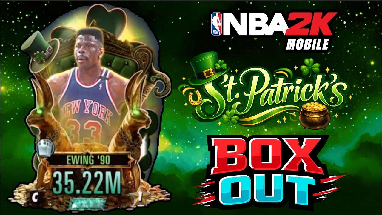 Открытие набора &laquo;День Святого Патрика&raquo;!! | NBA 2K Mobile S8