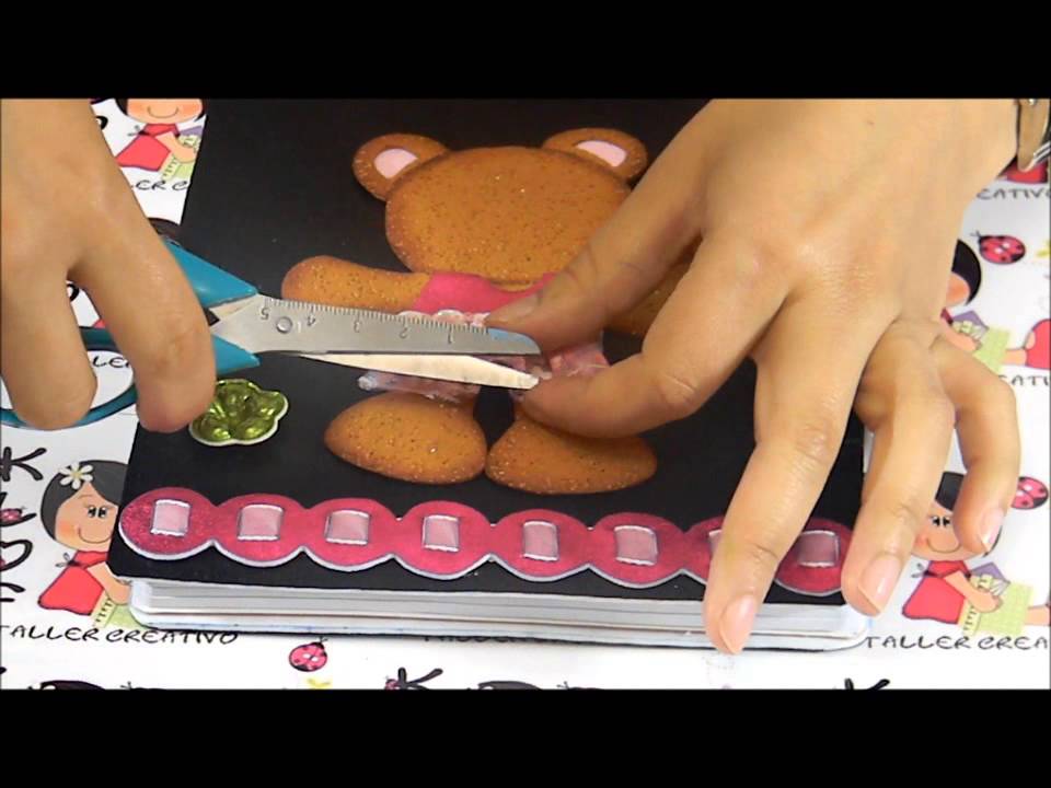 AGENDA CON FOMY LAME - DIY | KLOF 💕