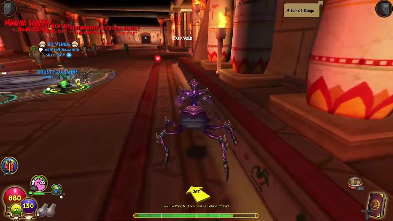 LIVE- wizard 101 STORM legend
