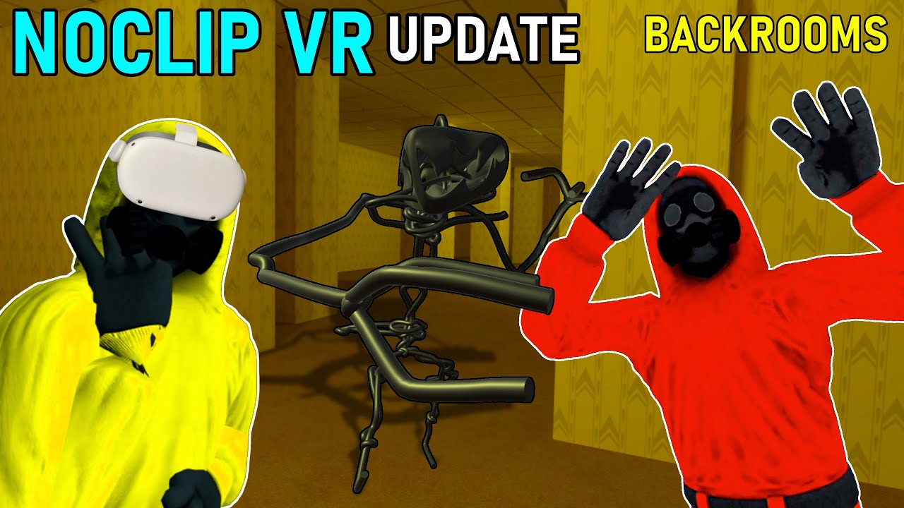 BEST COOP The Backrooms VR Game Got UPDATED!!! (Noclip VR Oculus Quest 2)