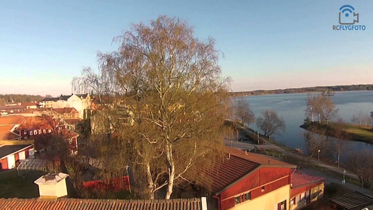 Flygning &ouml;ver Centrala Lindesberg