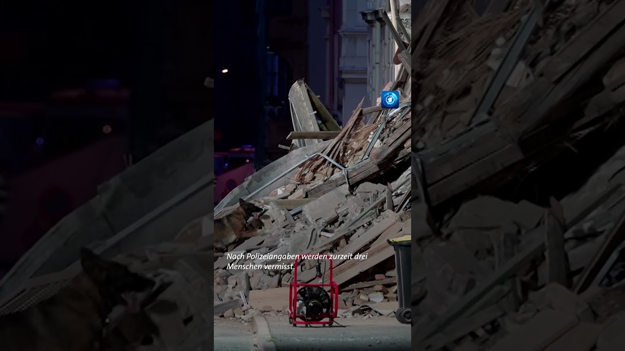Haus in G&ouml;rlitz eingest&uuml;rzt #Tagesschau #Nachrichten #G&ouml;rlitz #Hauseinsturz