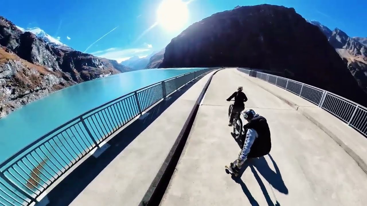 Mauvoisin Dam Session | Freebord & eBike Exploration