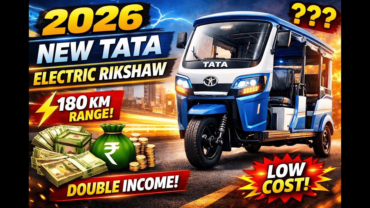 2026 NEW Tata Electric Scooter 600KM Range 😱 Game Over for Petrol Bikes?!