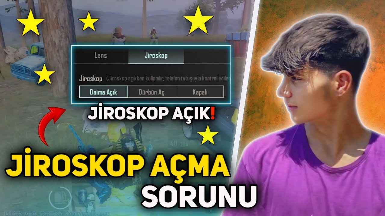 JİROSKOP NASIL AÇILIR PUBG MOBİLE 2025❗ JİROSKOP OLMAYAN CİHAZLARDA JİROSKOP AKTİF ETME 2025