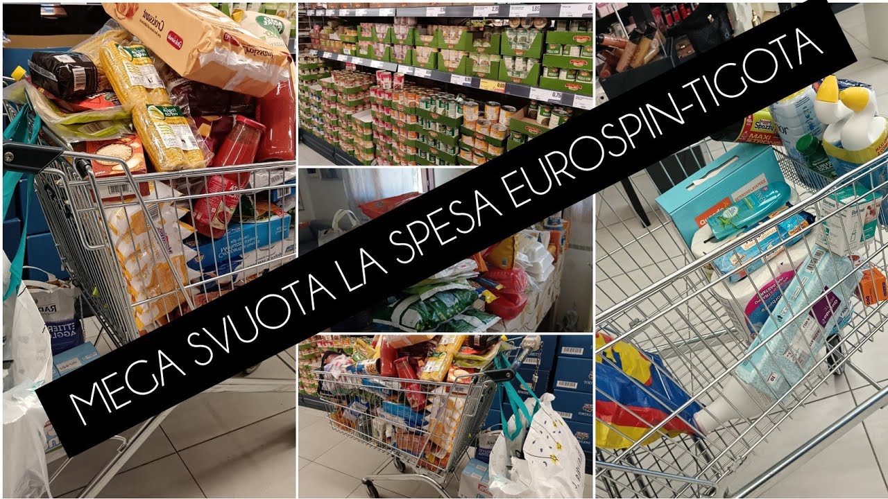 MEGA SVUOTA LA SPESA EUROSPIN-TIGOTA