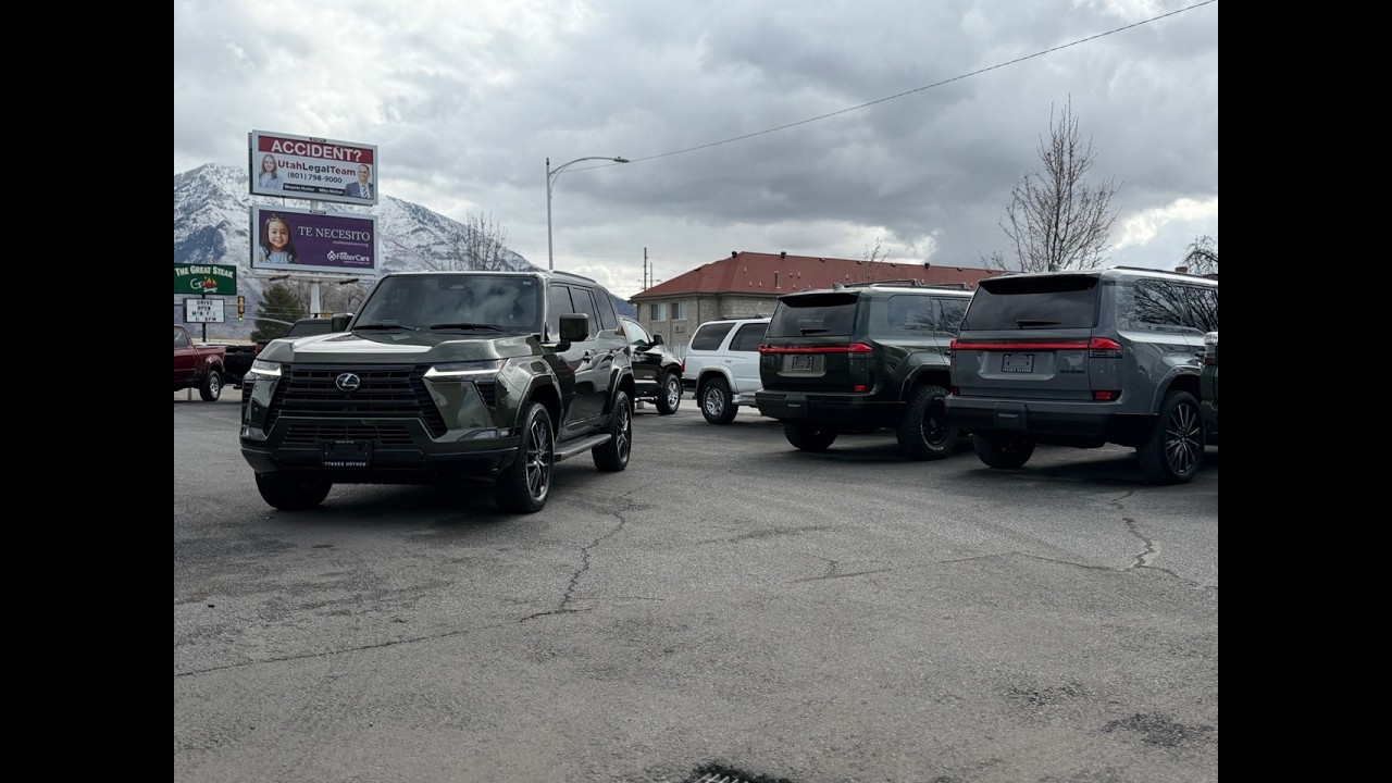 Nori Green! 2025 LEXUS GX 550 Premium + For Sale at Tyacke Motors. Owners Personal Car. Like New!