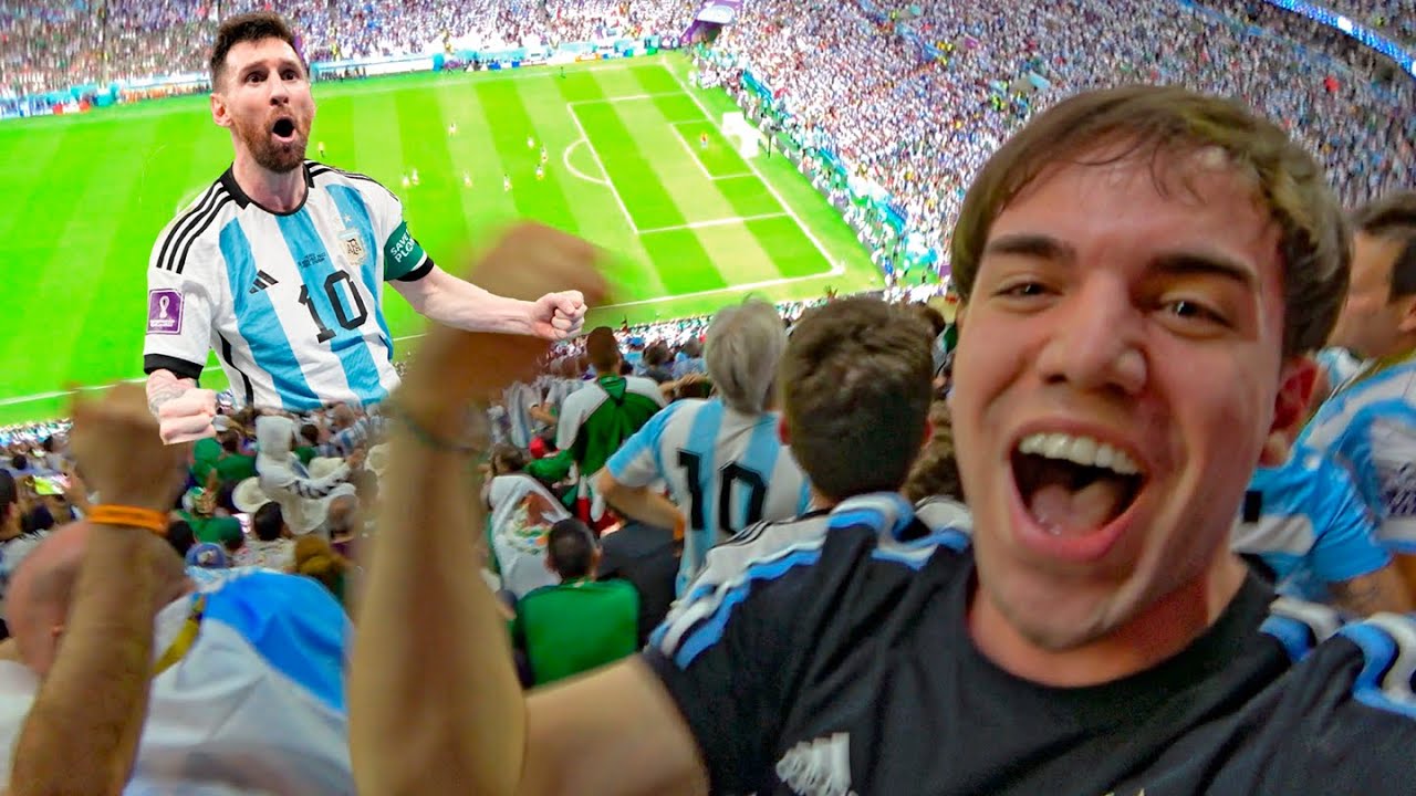 Argentina vs México 2-0 REACCIONES DE UN HINCHA EN QATAR MUNDIAL 2022