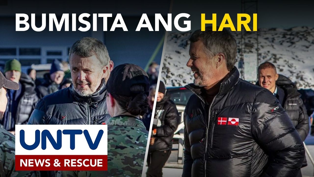 King of Denmark, bumisita sa Greenland bilang pakikiisa laban sa banta ni U.S. Pres. Donald Trump