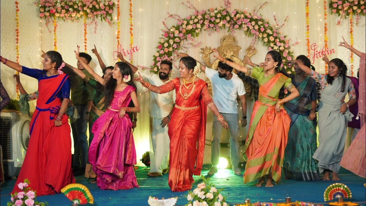 Kerala Wedding Dance 2022 | Arya & Jithin | Black Screen Stories #keralaweddingdance #weddingdance