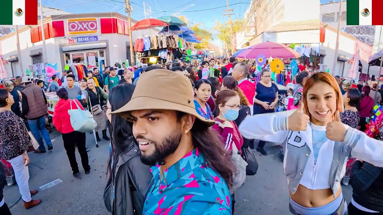 Surprising DAY market in Monterrey 🇲🇽 | Centro, Macro Plaza
