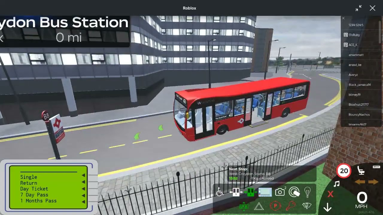 Roblox london bus route 403