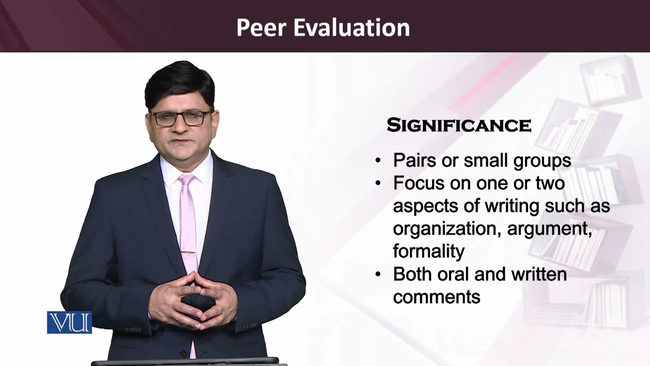 Peer Evaluation | Teaching of Reading & Writing Skills | ENG515_Topic226