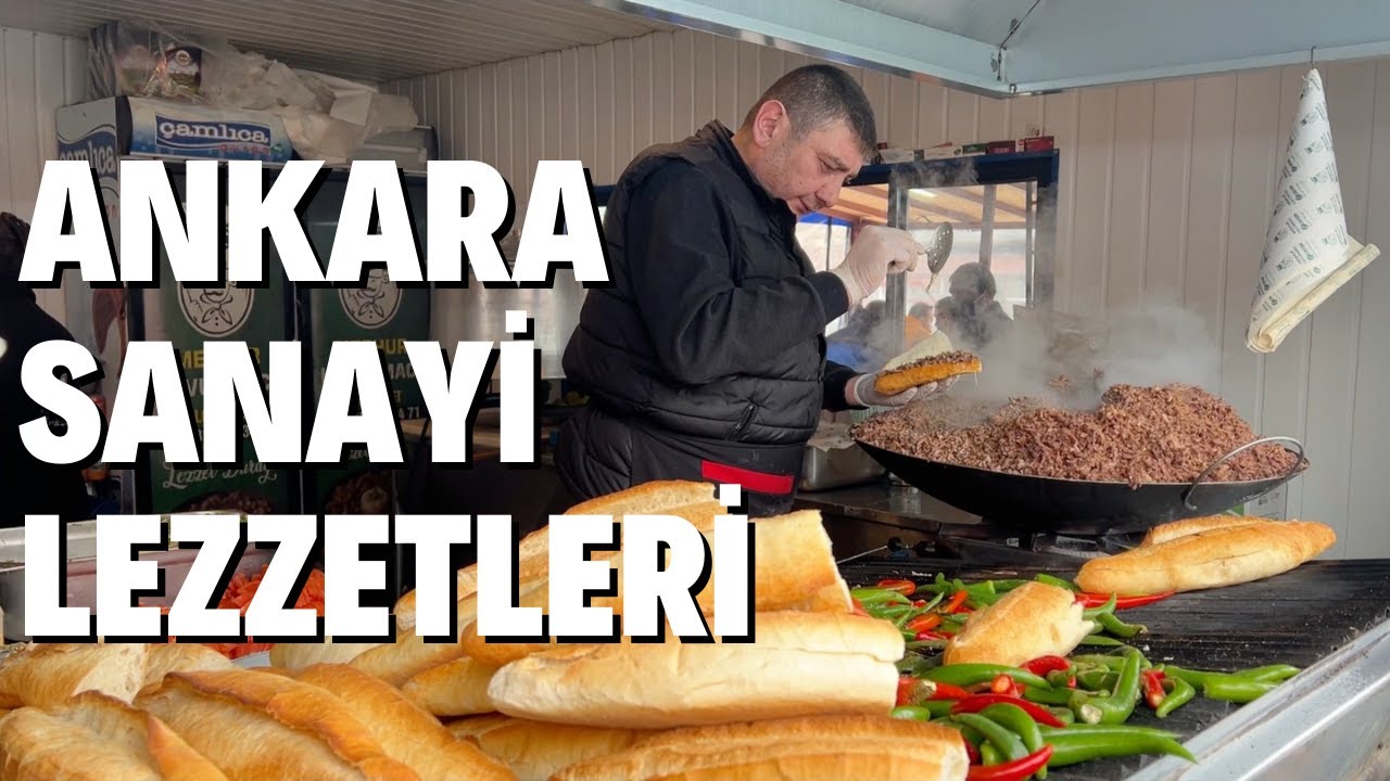 Ankara İskitler Sanayi Lezzetleri | Şerbetli Kavurma, 50 Yıllık Ciğerci, Ekmek Arası Çöp Şiş