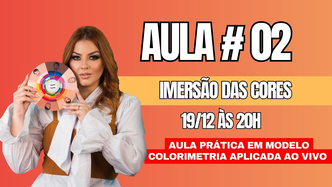 Aula 2 - Teste de COLOCAÇÃO ao vivo - Dicas de colorimetria na maquiagem