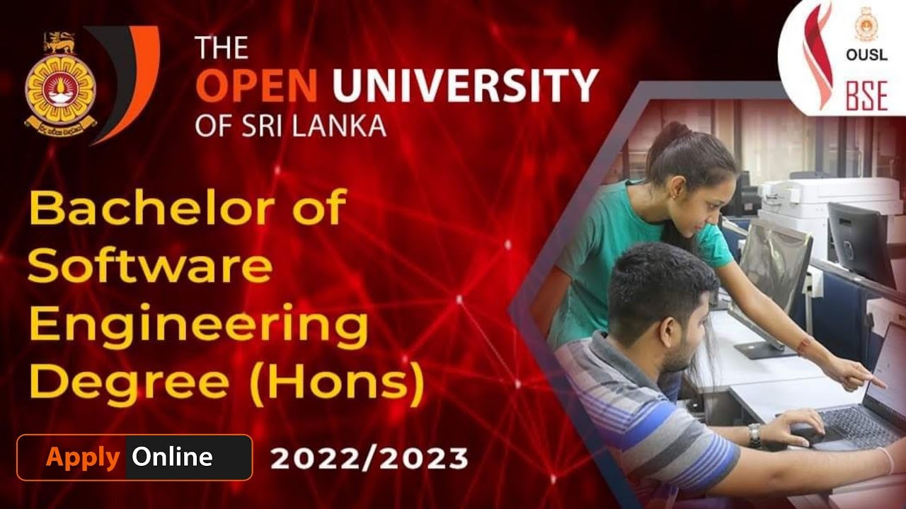 Software Engineering Degree (BSE Hons) Application 2022 | Open University of Sri Lanka