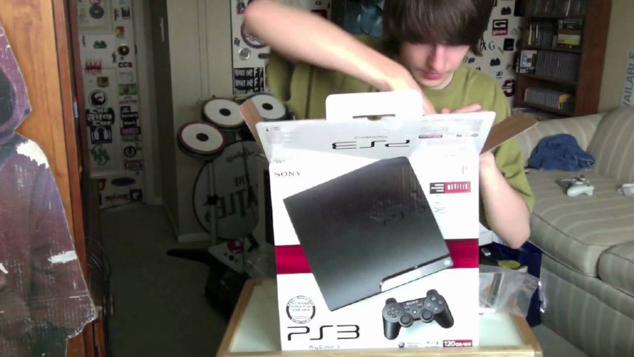Sony Playstation 3 Slim Unboxing
