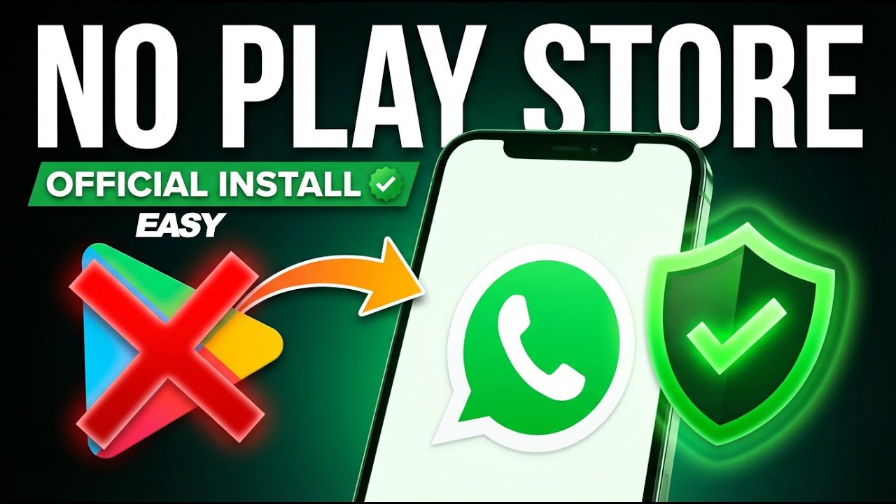 Как установить официальный WhatsApp без Play Store
