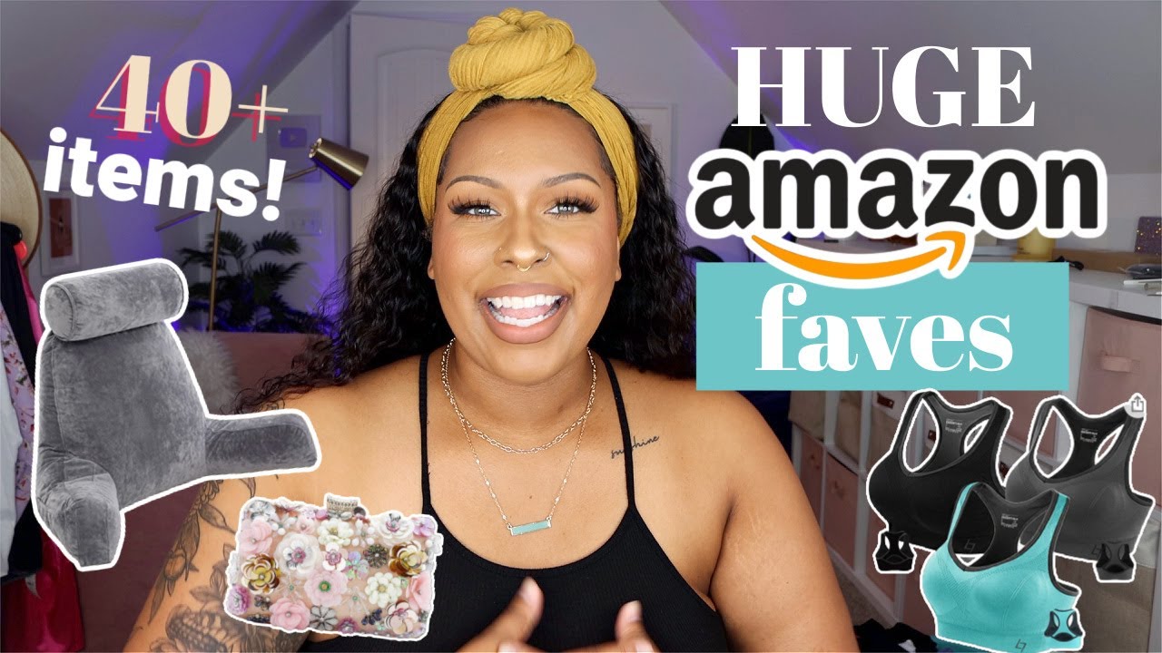HUGE AMAZON FAVORITES! | 40+ ITEMS | HOME, HAIR, FASHION, + BEAUTY | TheHeartsandCake90