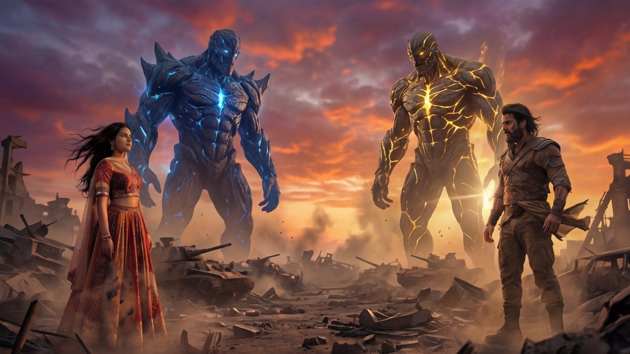 The Last Protector – Final Battle Begins | Mass Hero vs Lava Titan | AI Movie Trailer
