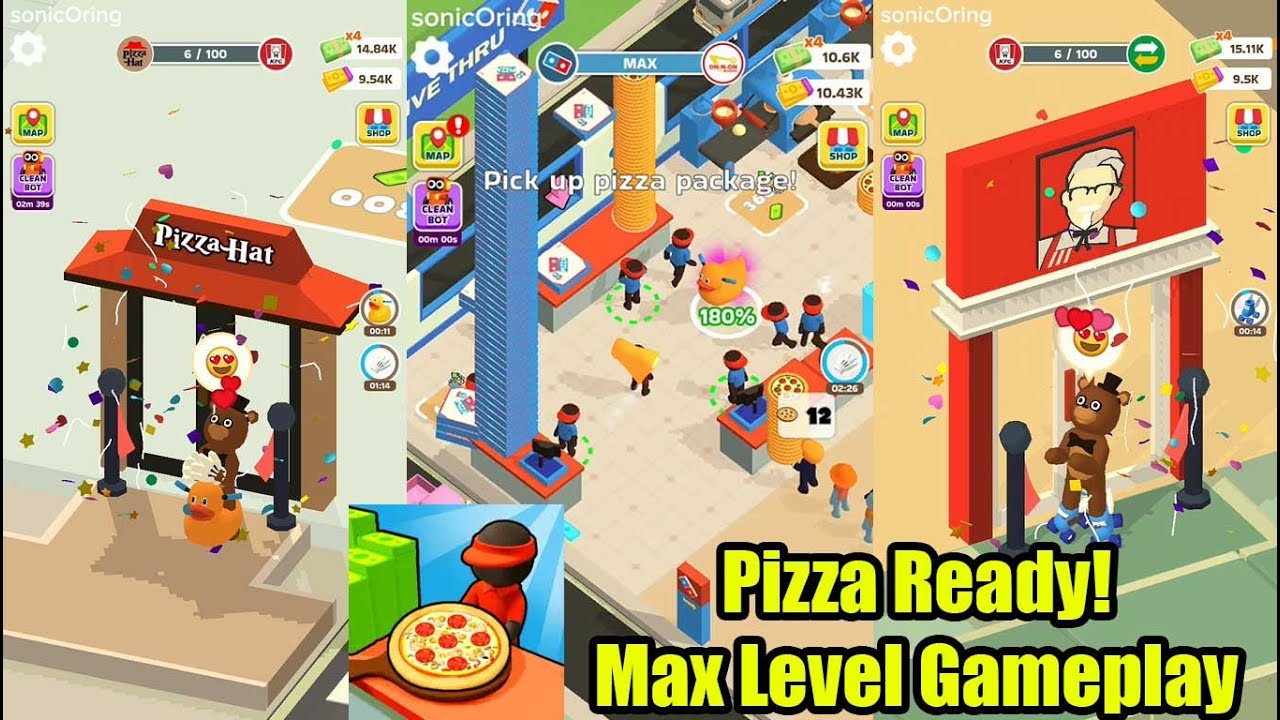 Pizza Ready Game Max Level Gameplay