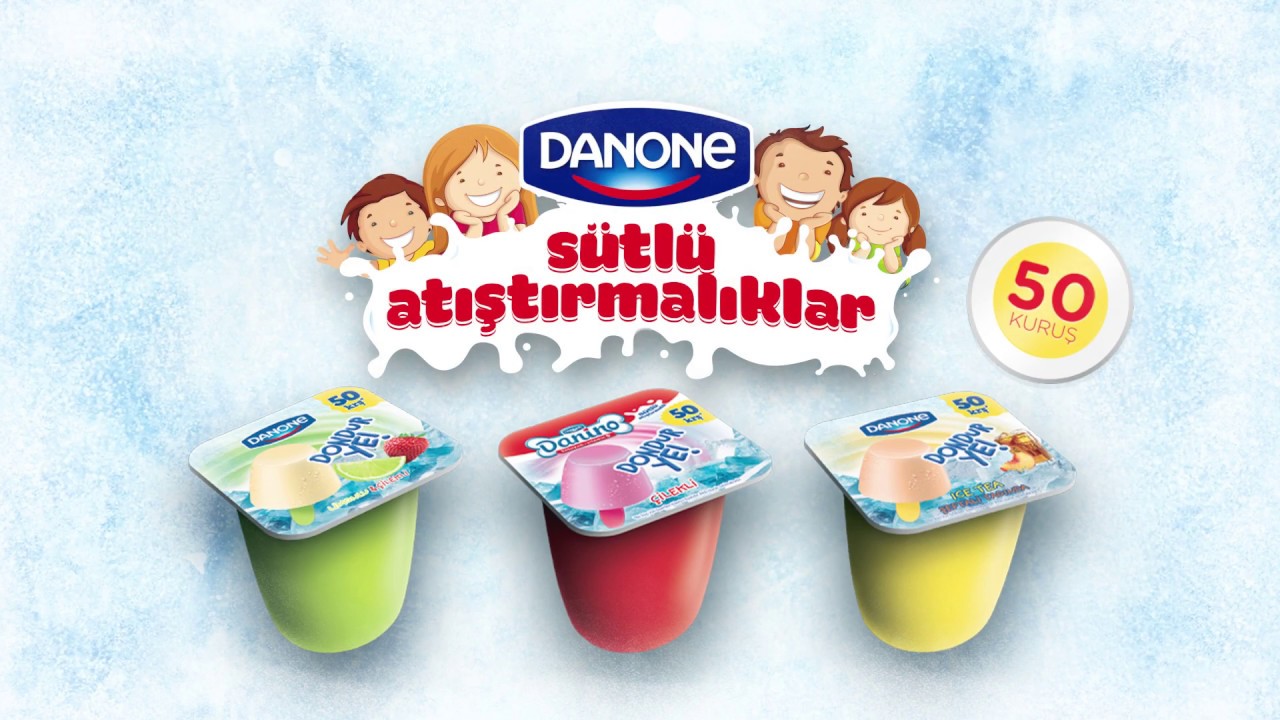 Yeni Danone Ice Tea Şeftalili Dondur Ye!