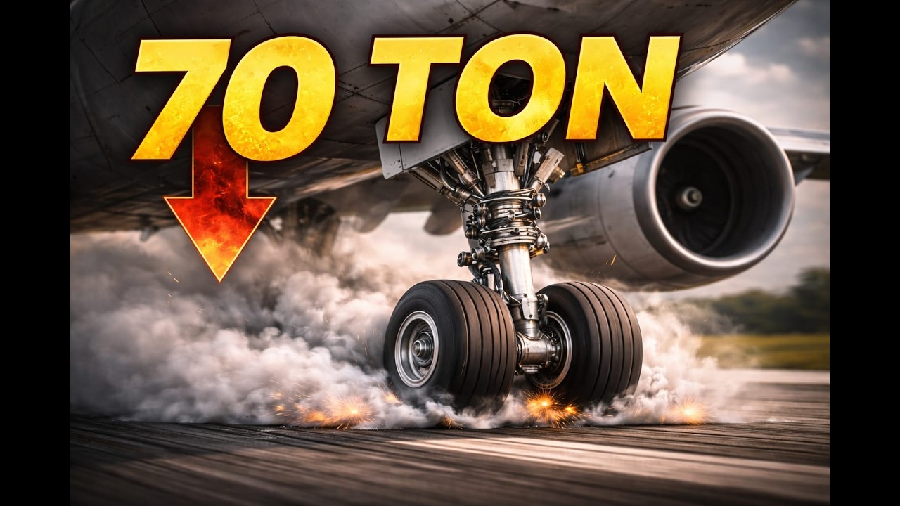 La Parte del Avión que Absorbe 70 Toneladas en 2 Segundos