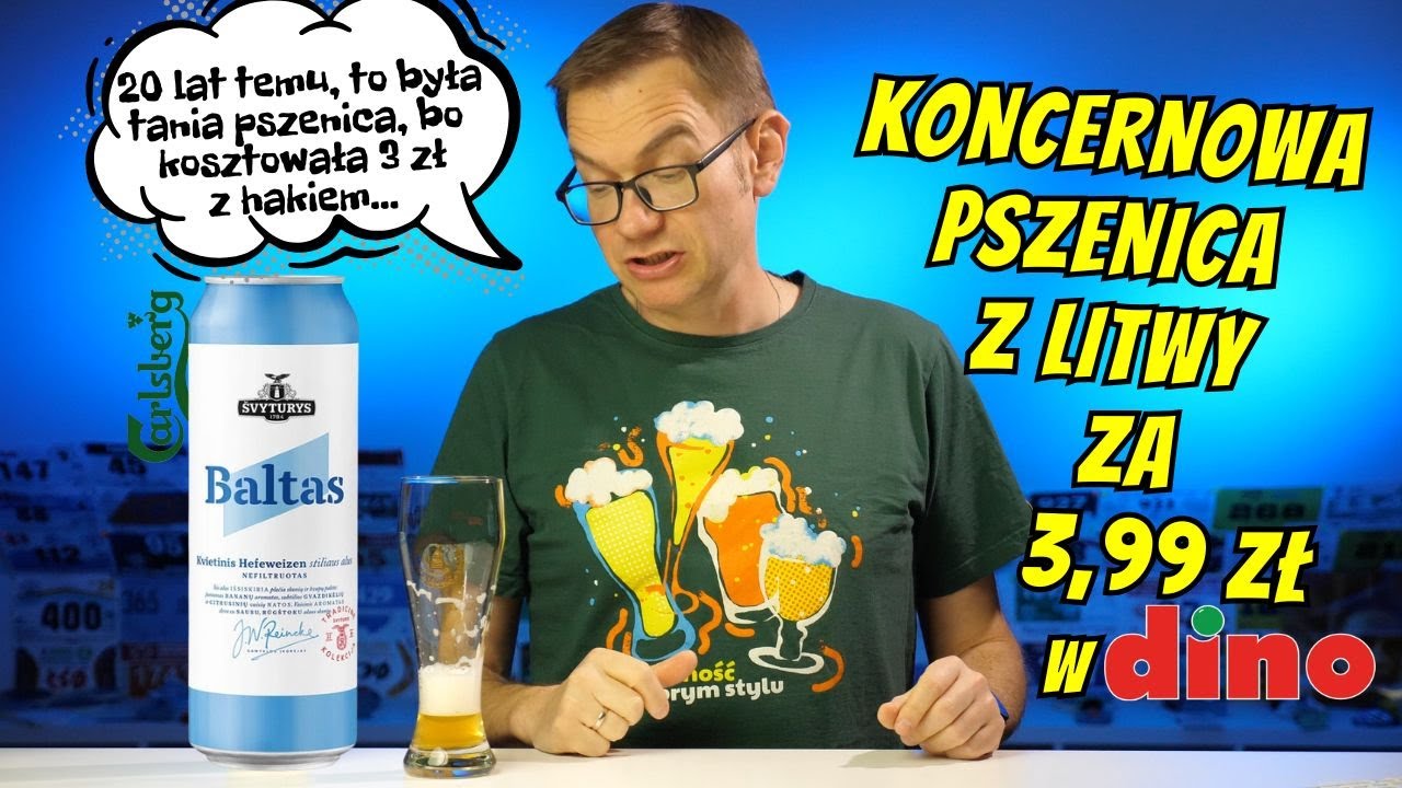 Baltas Kvietinis Alus - Hefeweizen - &Scaron;vyturys (Carlsberg) (Litwa)
