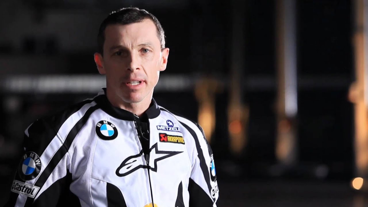 Don't try this at home! Chris Pfeiffer explains a Stoppie.