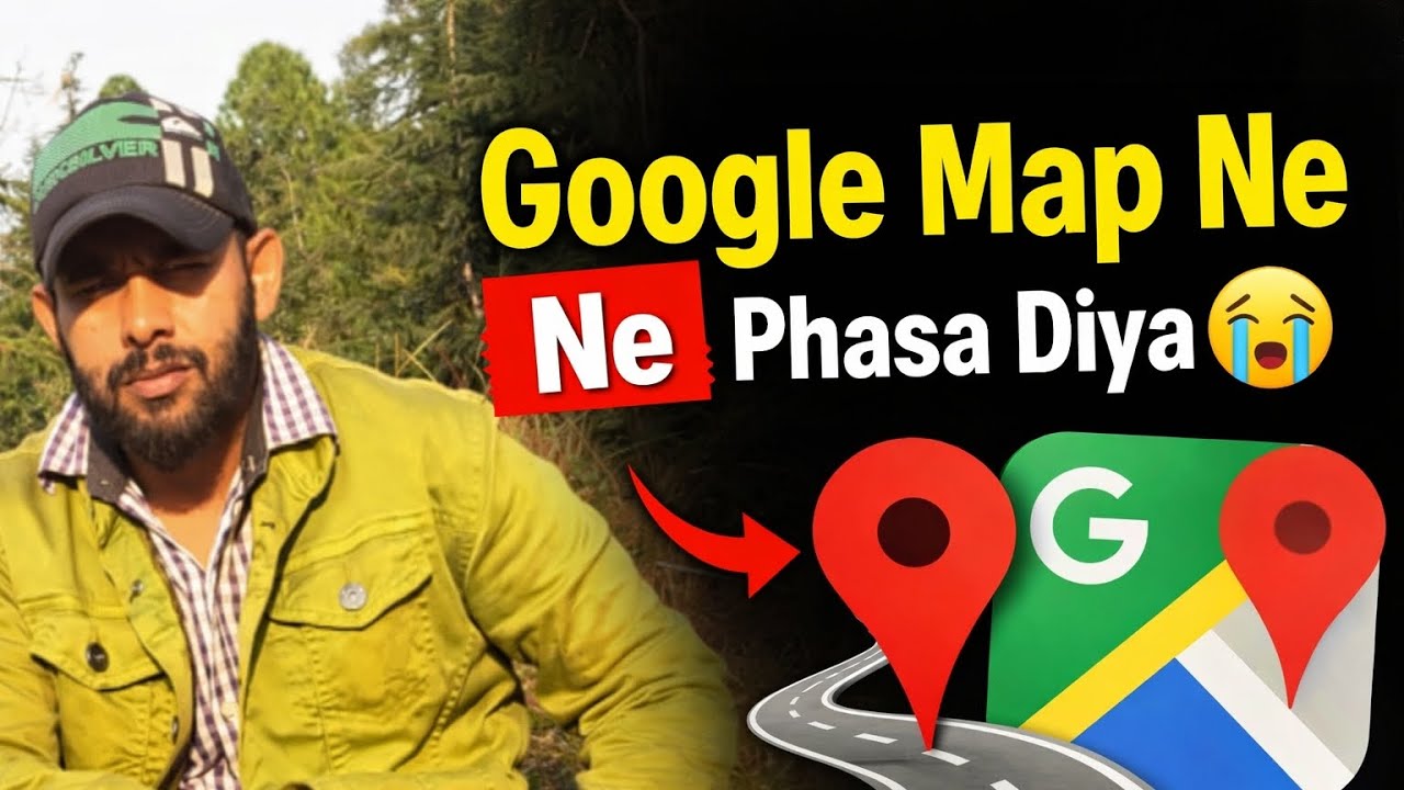 Google Map Ne Dhokha De Diya 😭😂 | Funny Road Trip Vlog