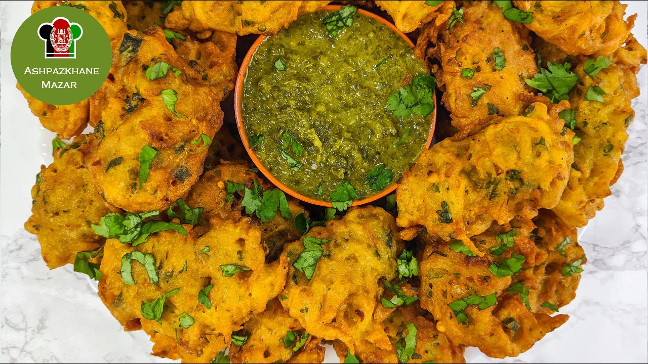 پکوره کچالو باآرد نخود | Crispy Pakora