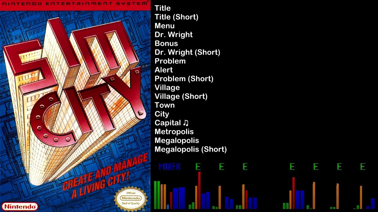 SimCity NES [SNES SPC700]