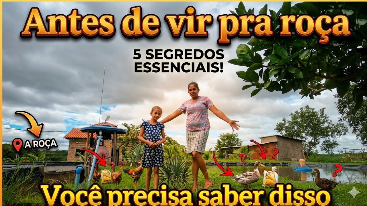 Não Venha Morar na Roça Antes de Saber Disso!