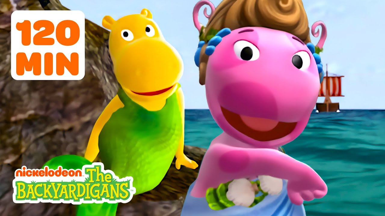 Mermaid Tasha & Goddess Uniqua's Magical Adventures! w/ Uniqua | 2 Hours | The Backyardigans