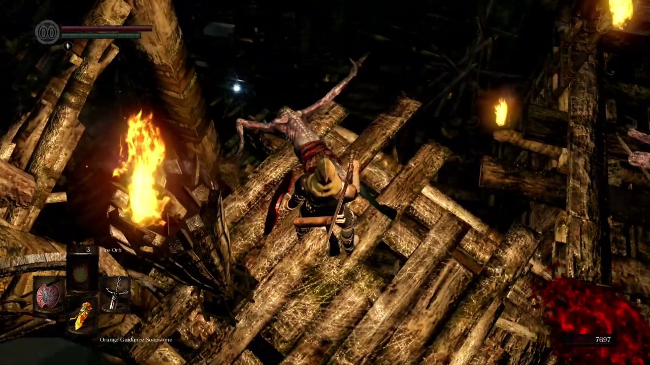 DARK SOULS REMASTERED #15 :: Blighttown, Upper Bonfire Area