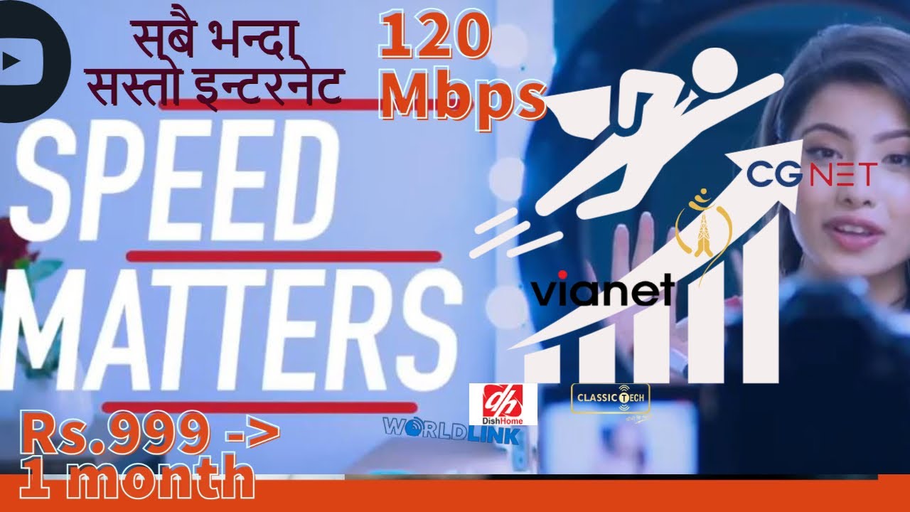Cheapest Internet Price in Nepal 2021|120 Mbps at Rs. 999| CG NET in Nepal |Fastest Internet Service