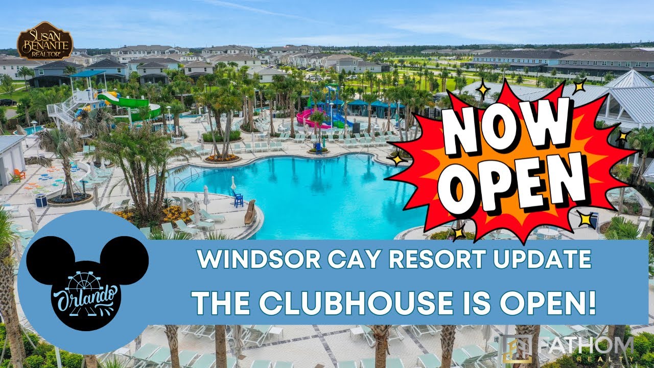 Windsor Cay Resort Amenities Are NOW OPEN | Tour the Clubhouse, Tiki Bar, Pool & More!