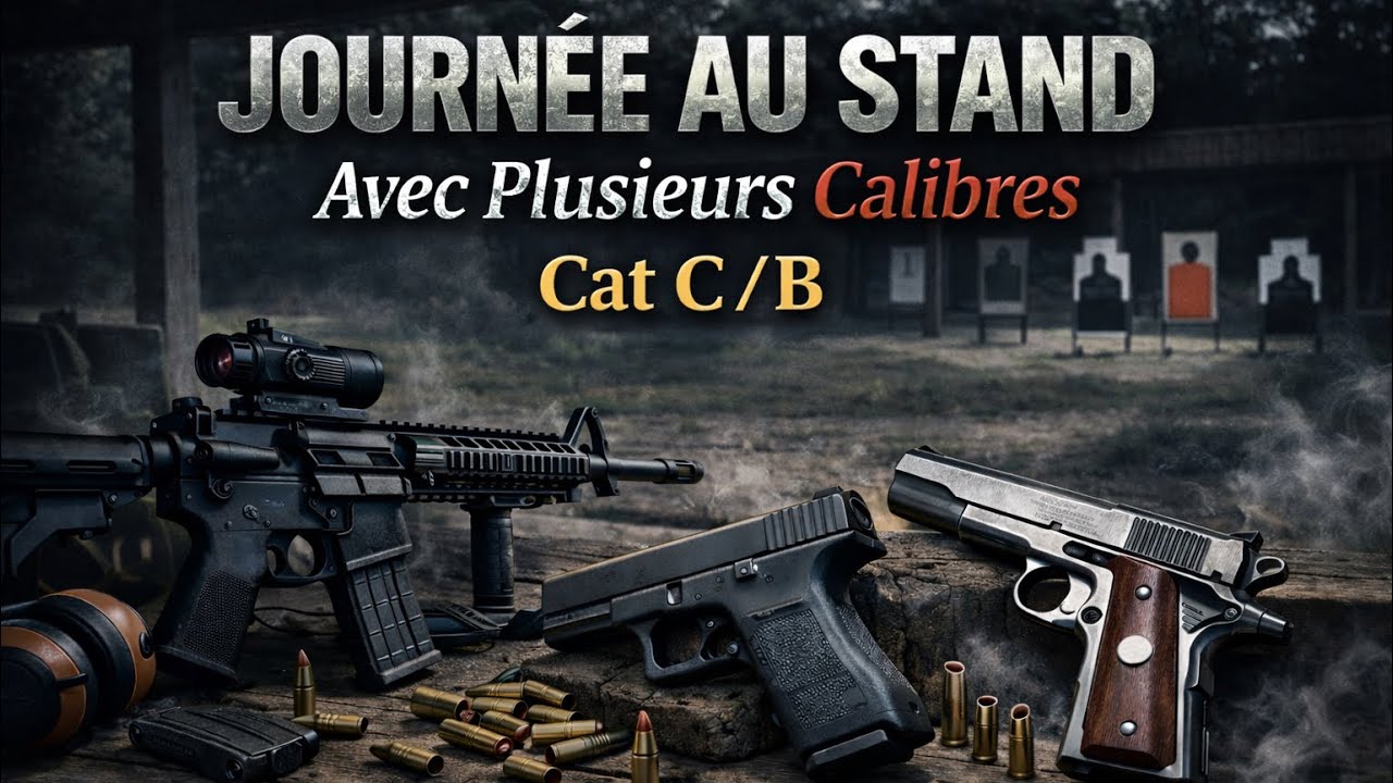 MULTI-CALIBER Day 👉 1911, Glock 17, AR 15, lever action ..
